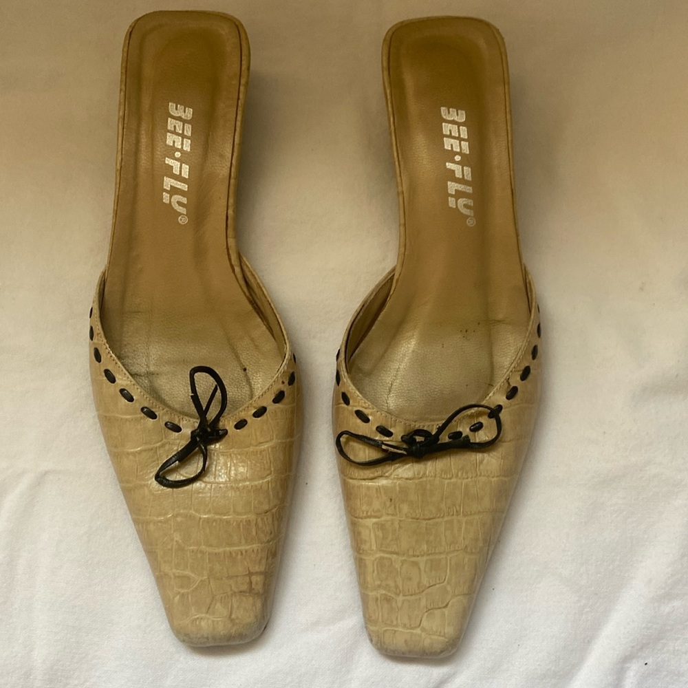 Fun summer mules that go with almost anything.